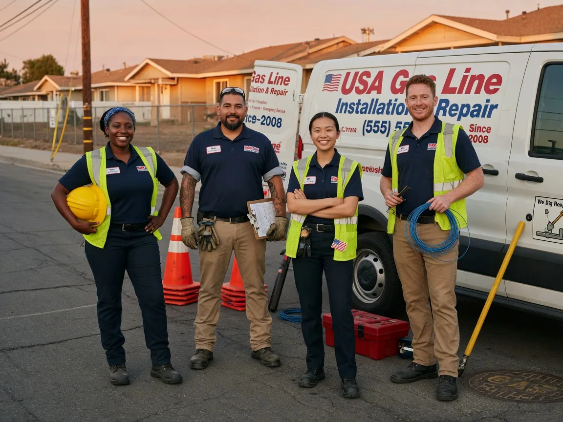 Gas Line Installation company in Armbrust, PA